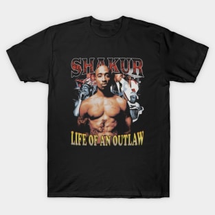 2Pac Life Of An Outlaw T-Shirt